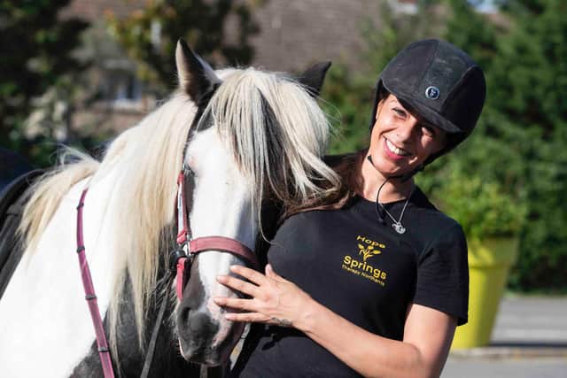 Natasha and Duchess. Photo: Kirsty Edmonds.