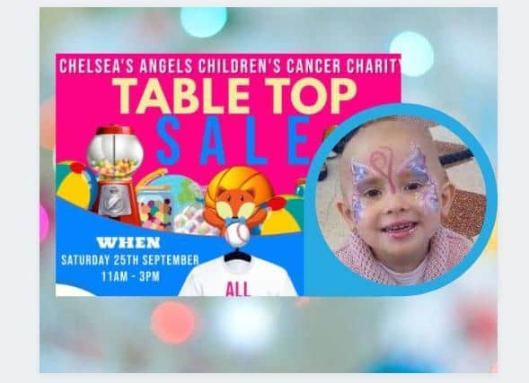 Chelsea's Angels' tabletop sale takes place on September 25