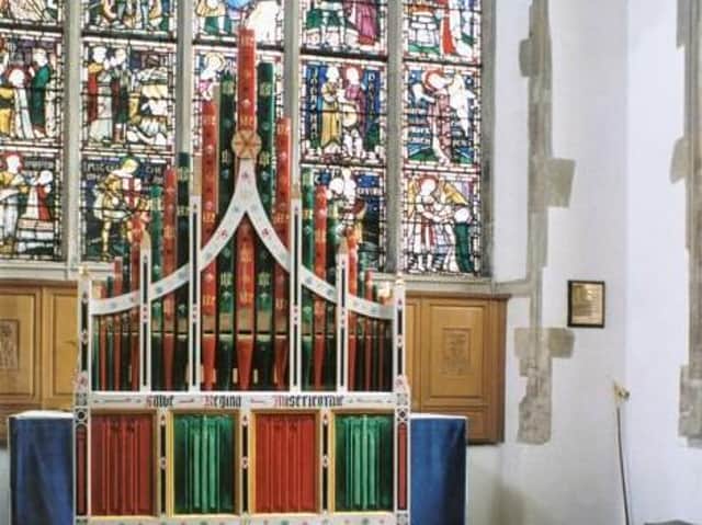 The Wingfield Mediaeval style organ