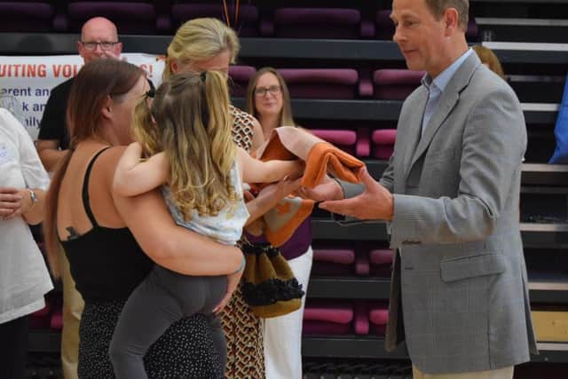 The Earl of Wessex was given a gift