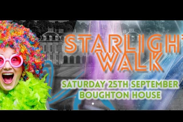 The Starlight Walk will light up Boughton House
