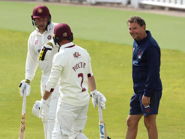 David Ripley is stepping down as Northants head coach later this month