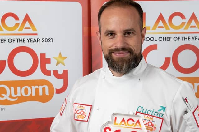 School chef at Sponne School in Towcester, Matthew Bennett, will compete for the School Chef of the Year 2021 title in October.