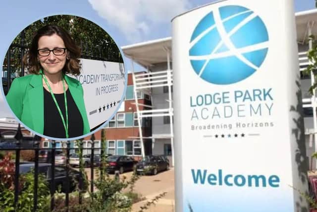Carly Waterman, Lodge Park Principal.