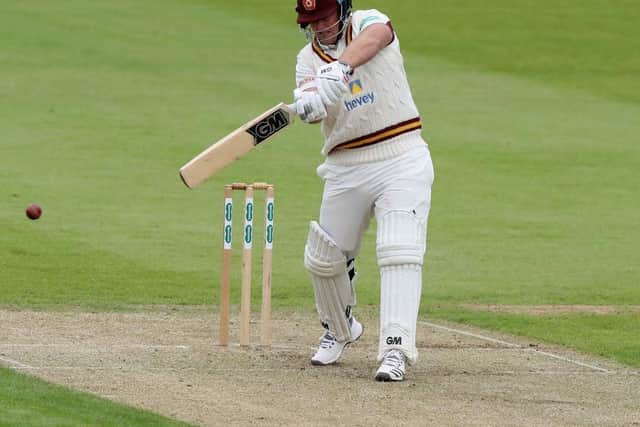 Richard Levi also made his mark for Northants in red-ball cricket