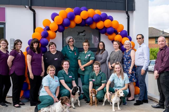 The team at Northlands Veterinary Hospital is ready to welcome pets through its doors