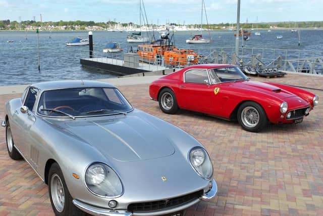 Mr Colton's two Ferraris raised around £8million for the RNLI when they were sold in 2017