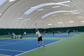 Corby Indoor Tennis Centre has undergone a major refurbishment