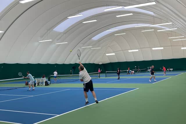 Corby Indoor Tennis Centre has undergone a major refurbishment