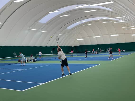 Corby Indoor Tennis Centre has undergone a major refurbishment