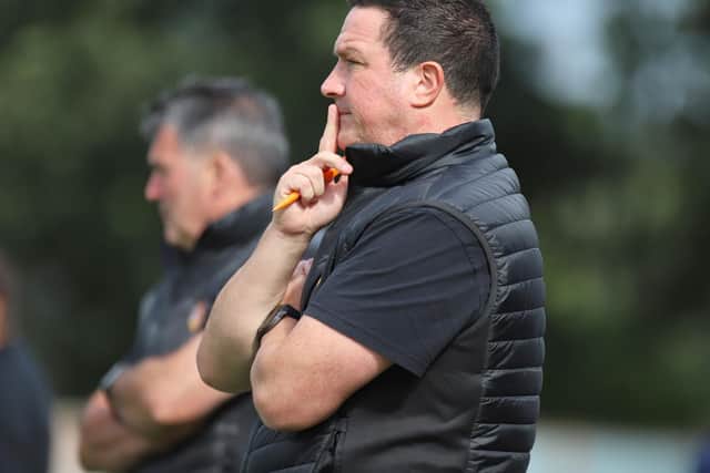 Kettering Town boss Paul Cox
