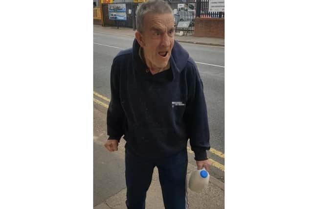 Police want to speak with this man in connection with the assault.