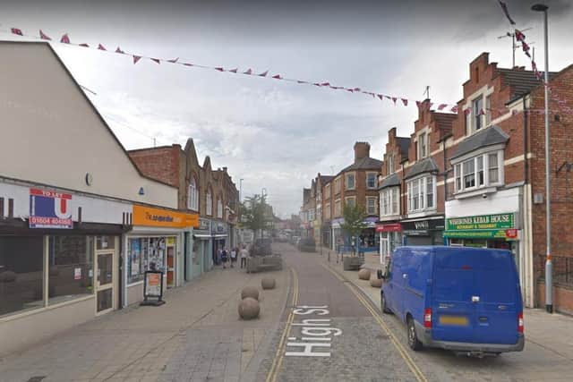 The burglary took place at a takeaway in High Street, Rushden. Photo: Google Maps