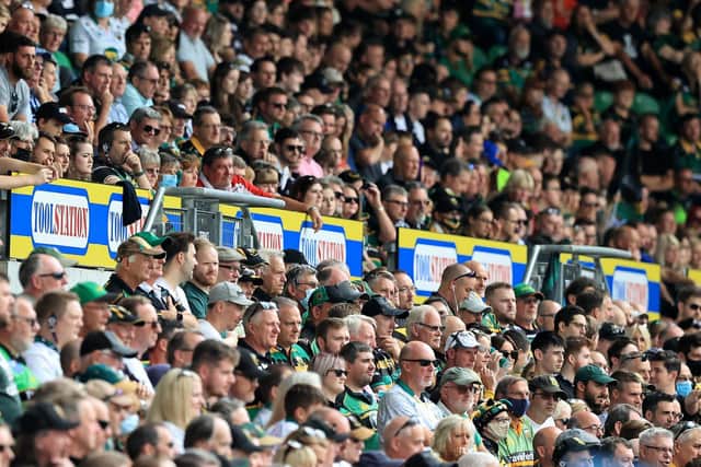 Saints supporters returned to the Gardens last Saturday