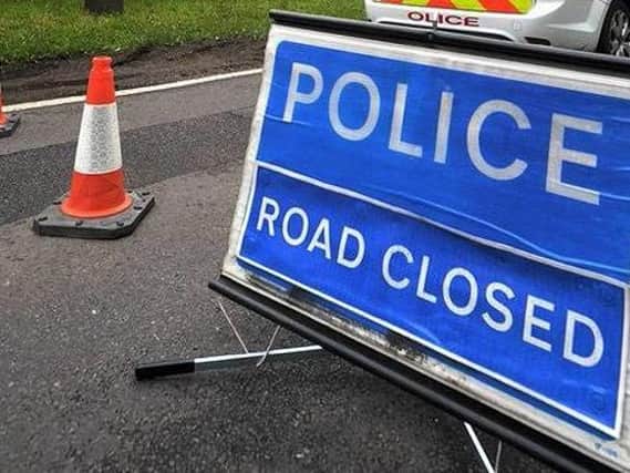 The A509 is closed between Little Irchester and Wellingborough