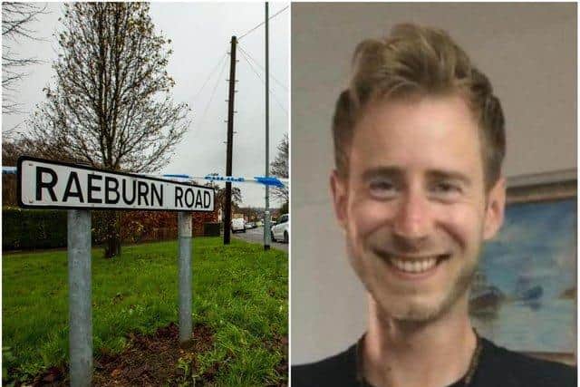 Christopher Allbury-Burridge was murdered at his home in Raeburn Road, Northampton, in December