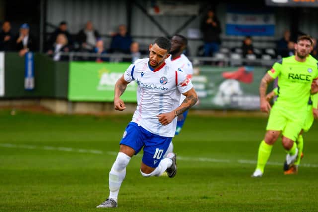 Lorrell Smith hasn't featured in AFC Rushden & Diamonds' recent matches and boss Andy Peaks says the forward will be back when the time is right for him