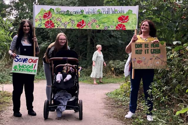 Saturday's Save Weekley Hall Wood walk