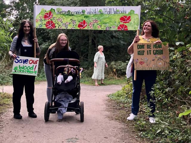 Saturday's Save Weekley Hall Wood walk