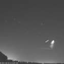 Cameras spotting meteors picked up the rocket's burn over Northamptonshire