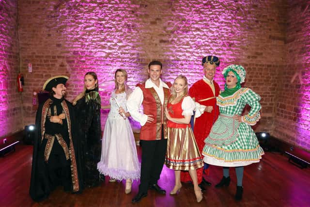 The cast of Sleeping Beauty at The Castle