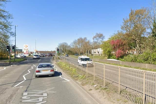 The incident happened in this area of Oakley Road