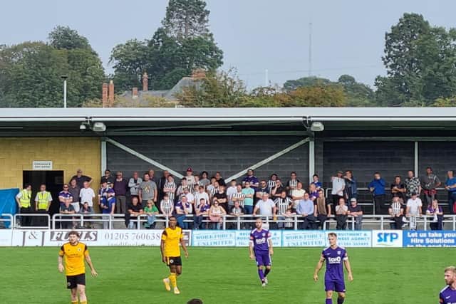 The Steelmen were thrashed 6-0 at Boston United.