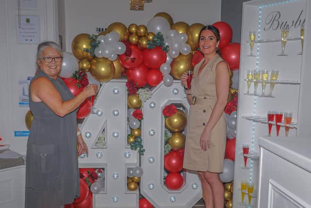 L-r Lea Martin and Dani Pettigrew