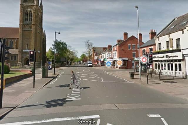 The incident happened in Kettering Road, Kingsley Park Terrace