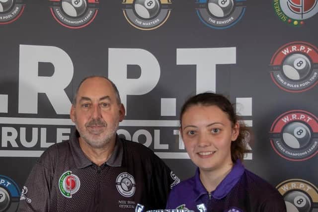 Lauren Whittemore clinched her first individual World Rules Pool Tour title in Blackpool