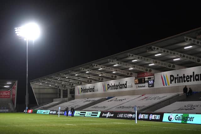 The AJ Bell Stadium