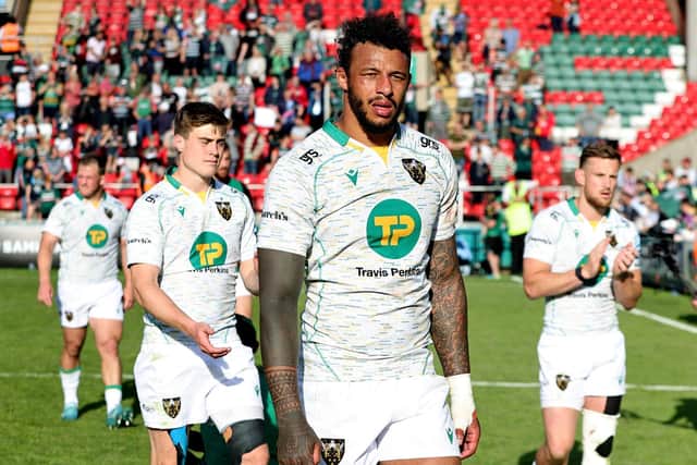 Courtney Lawes and Co were beaten by Leicester back in June