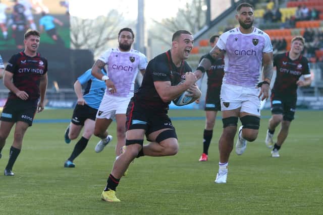 Ben Earl tormented Saints at StoneX Stadium on Sunday afternoon