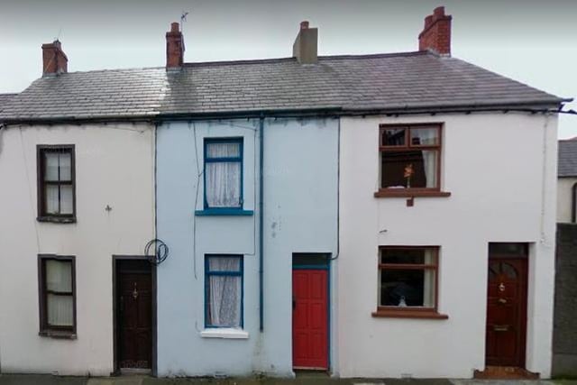This end terrace house on Herbert Avenue, Larne is currently on the market for £38,000.