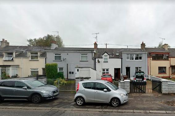 A terrace house in Harryville, Ballymena is currently on the market with an asking price of £65,000.