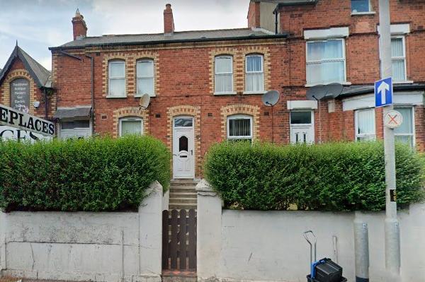 This mid-terrace house on the Shore Road in Belfast is currently on the market with an asking price of £55,000.