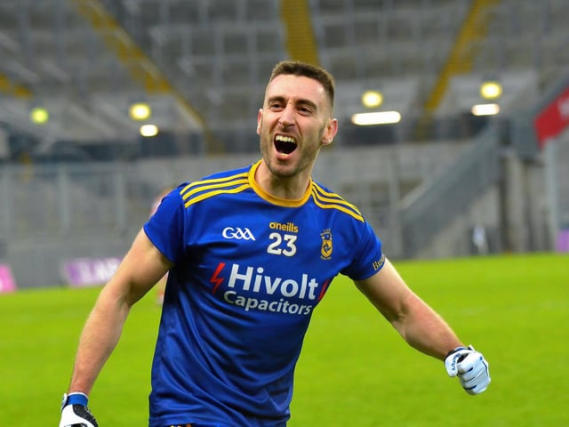 Steelstown's Shane O’Connor celebrates