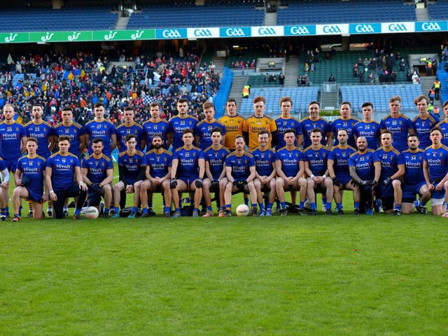 The Steelstown panel which defeated Trim in the All Ireland Intermediate Football final at Croke Park