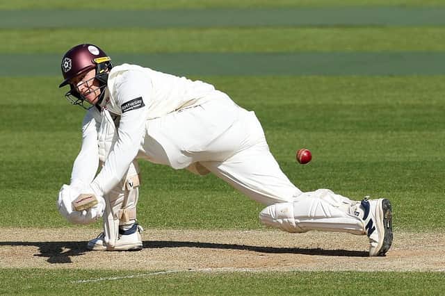 George Bartlett made 65 not out from 175 balls for Northants