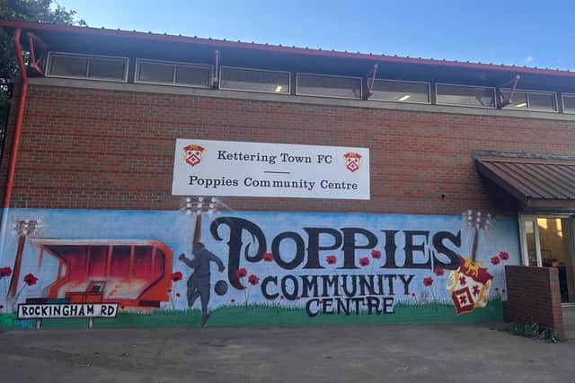 Poppies Community Centre, Britannia Road, Kettering/ Kettering Town FC