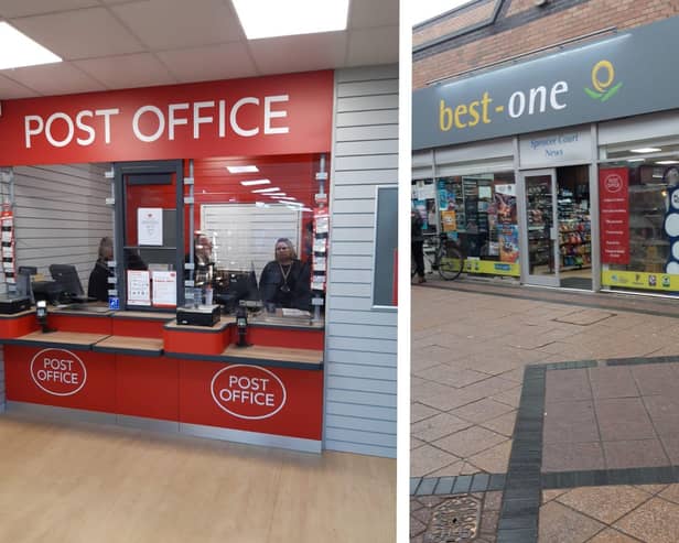 Corby's new Post Office has opened inside Best One in Spencer Court in the town centre. Image: Post Office