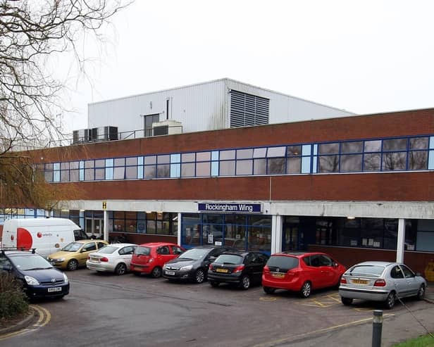 Kettering General Hospital's Rockingham Wing has 'critical' condition crumbling concrete