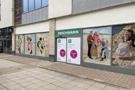 Deichmann's new Corby store is opening its doors today (Wednesday)