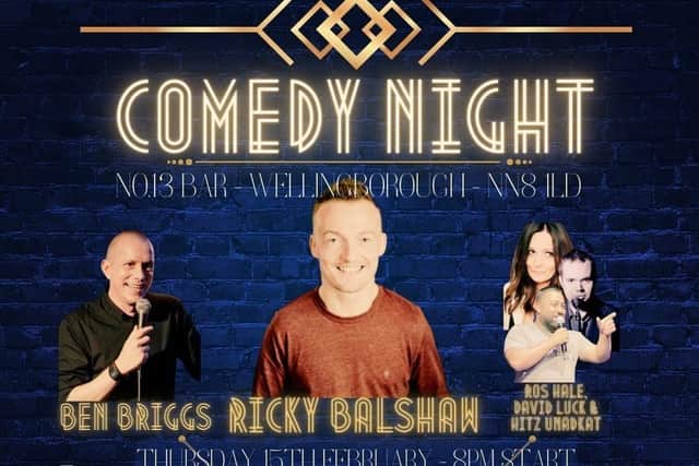 Comedy night at No.13 Bar brought to you by Hats Funny Comedy