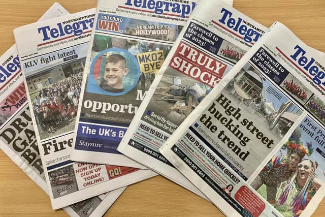 Some of this month's papers - out every Thursday in the shops or available on subscription