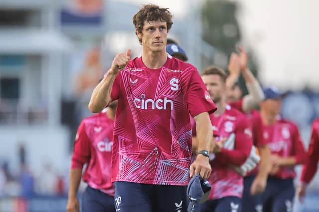 Calvin Harrison claimed career-best figures of five for nine as the Steelbacks thrashed Essex on Friday night (Picture: Peter Short)