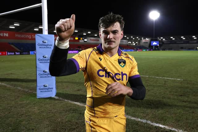 George Furbank returns to Saints action on Saturday (photo by David Rogers/Getty Images)