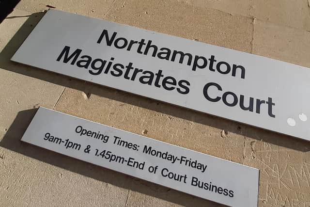 Davis Magone, aged 29, was sentenced at Northampton Magistrates’ Court on Wednesday, February 22.