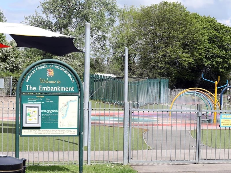 The Embankment and its splash park is a hugely popular attraction during the summer months in Wellingborough. It is free to use and often hosts food and ice cream vans as well as free car parking to give families something fun to do when the weather warms up.