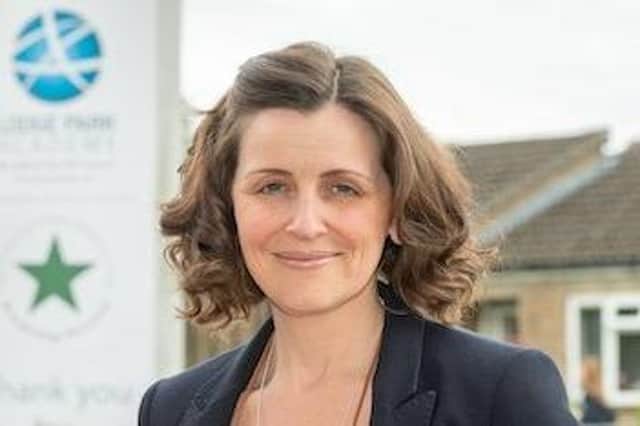 Carly Waterman, principal of Lodge Park Academy in Corby